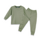 2PC Full Sleeves Trouser Shirt Thermal (3)- Green