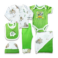 6PC* Newborn Baby Suit Set