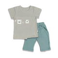2PC* Baby Cotton Shirt with Short Imported
