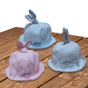 Check Pattern Hat With Knot