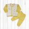 Fleece Baby Shirt Trouser (imported)-Yellow Happy Cub