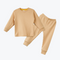 2PC Full Sleeves Trouser Shirt Thermal (10)- Peach