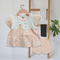 Baby Girls FROCK Imported-Peach