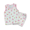 2PC* Baby Cotton Sando with Short Imported RABBIT PINK