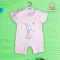 1PC* Baby Cotton Imported Romper-Pink