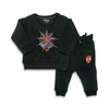 Babies Sweatshirt & trouser-  SPIDER MAN (Black)