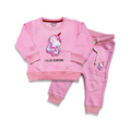 Babies Sweatshirt & trouser- UNI CONE Pink