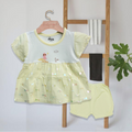 Baby Girls FROCK Imported-Yellow